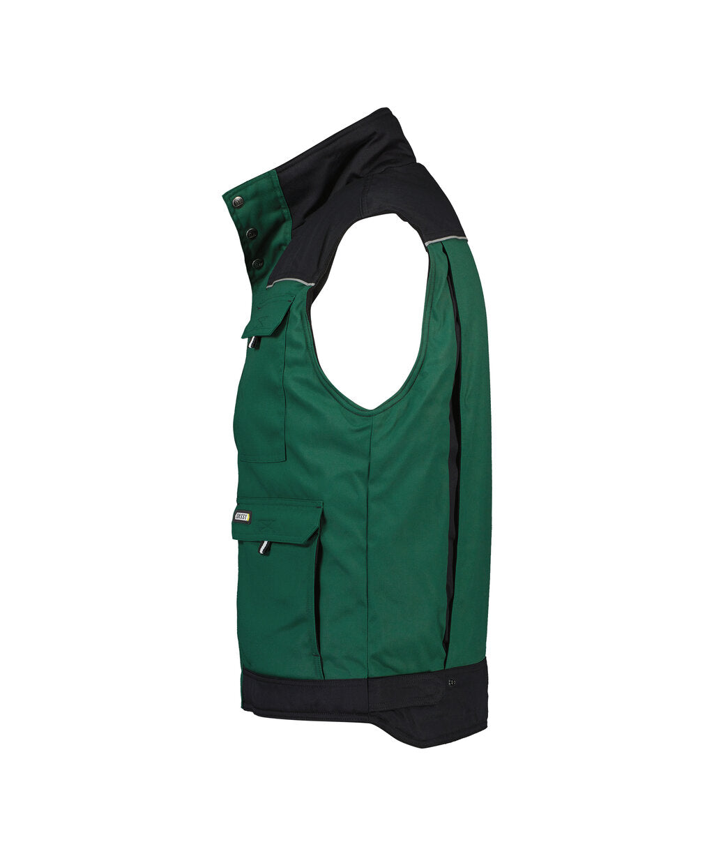 Bodywarmer Hulst - Flessengroen/Zwart