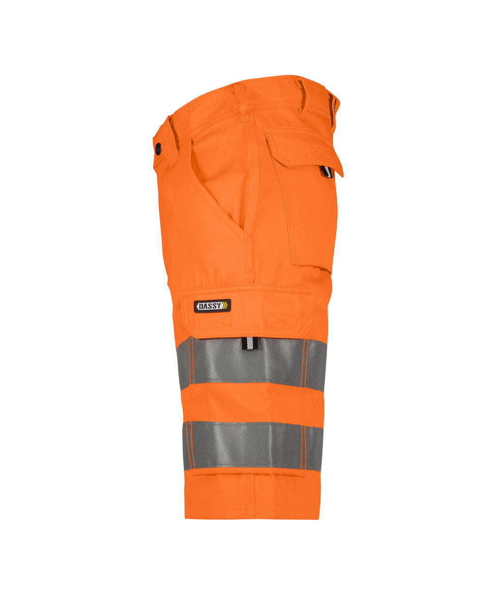 High-Visibility Werkshort Idaho - Fluo-Oranje