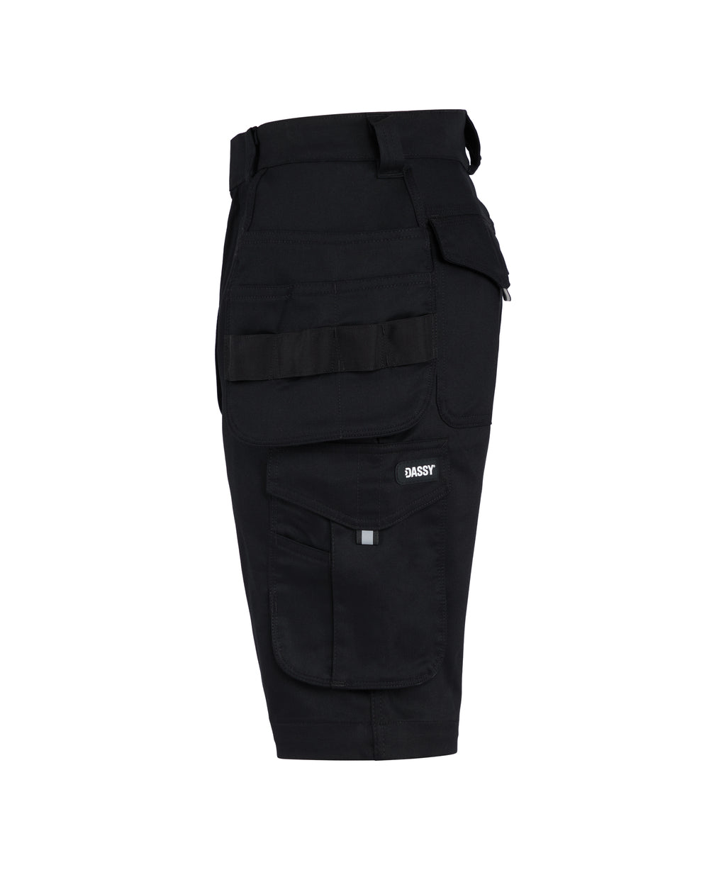 Holsterzakkenshort Kuma Flex - Zwart
