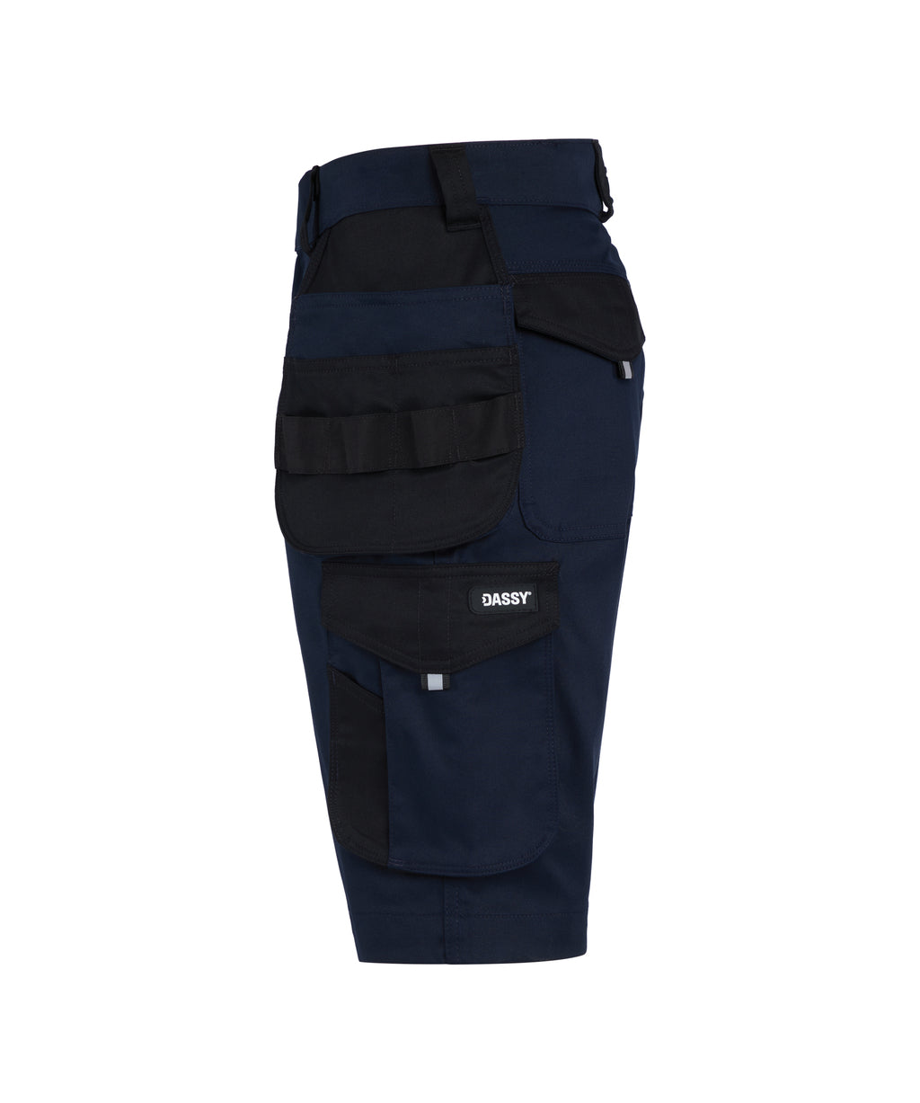 Holsterzakkenshort Kuma Flex - Nachtblauw/Zwart