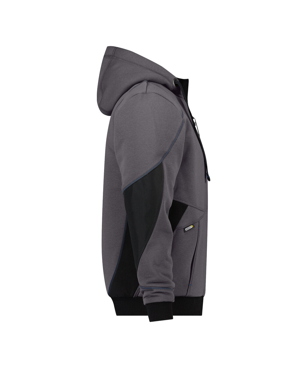 Sweatshirtjas Pulse - Antracietgrijs/Zwart