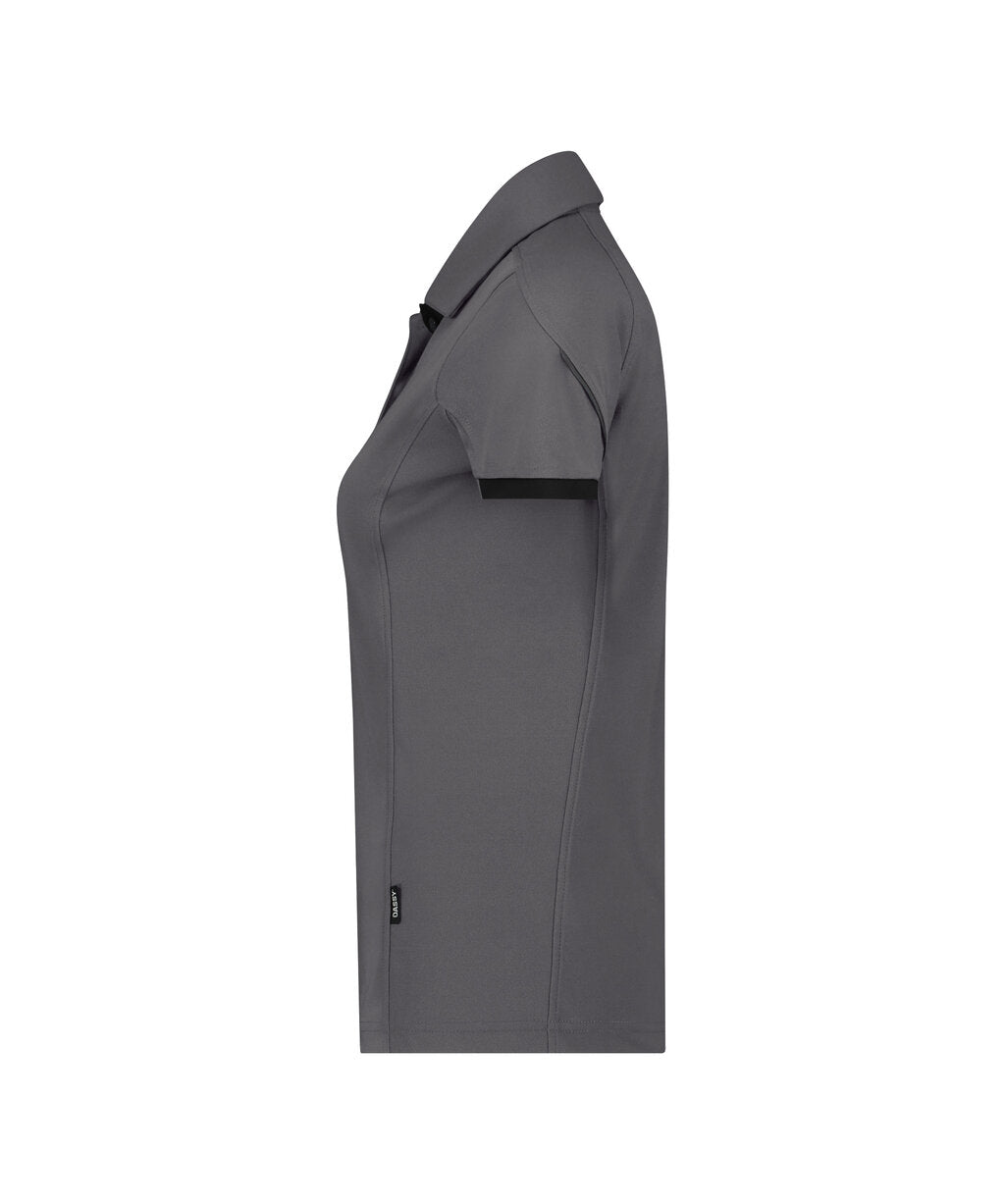 Polo Traxion Next Dames - Antracietgrijs/Zwart
