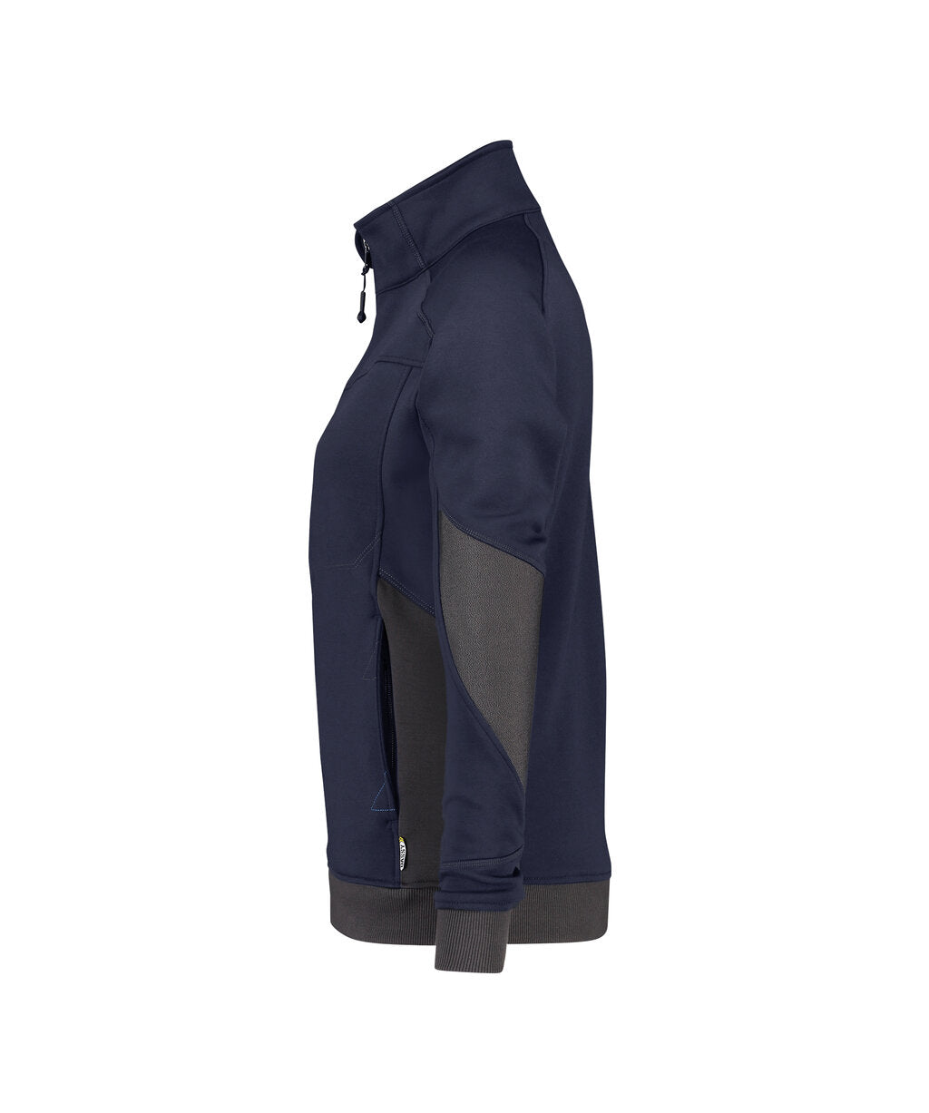 Sweater Velox Dames - Nachtblauw/Antracietgrijs
