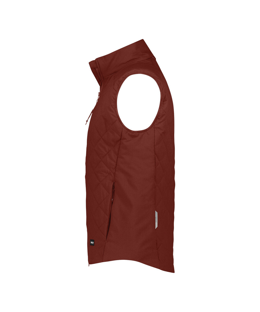 Bodywarmer Yala - Baksteenrood