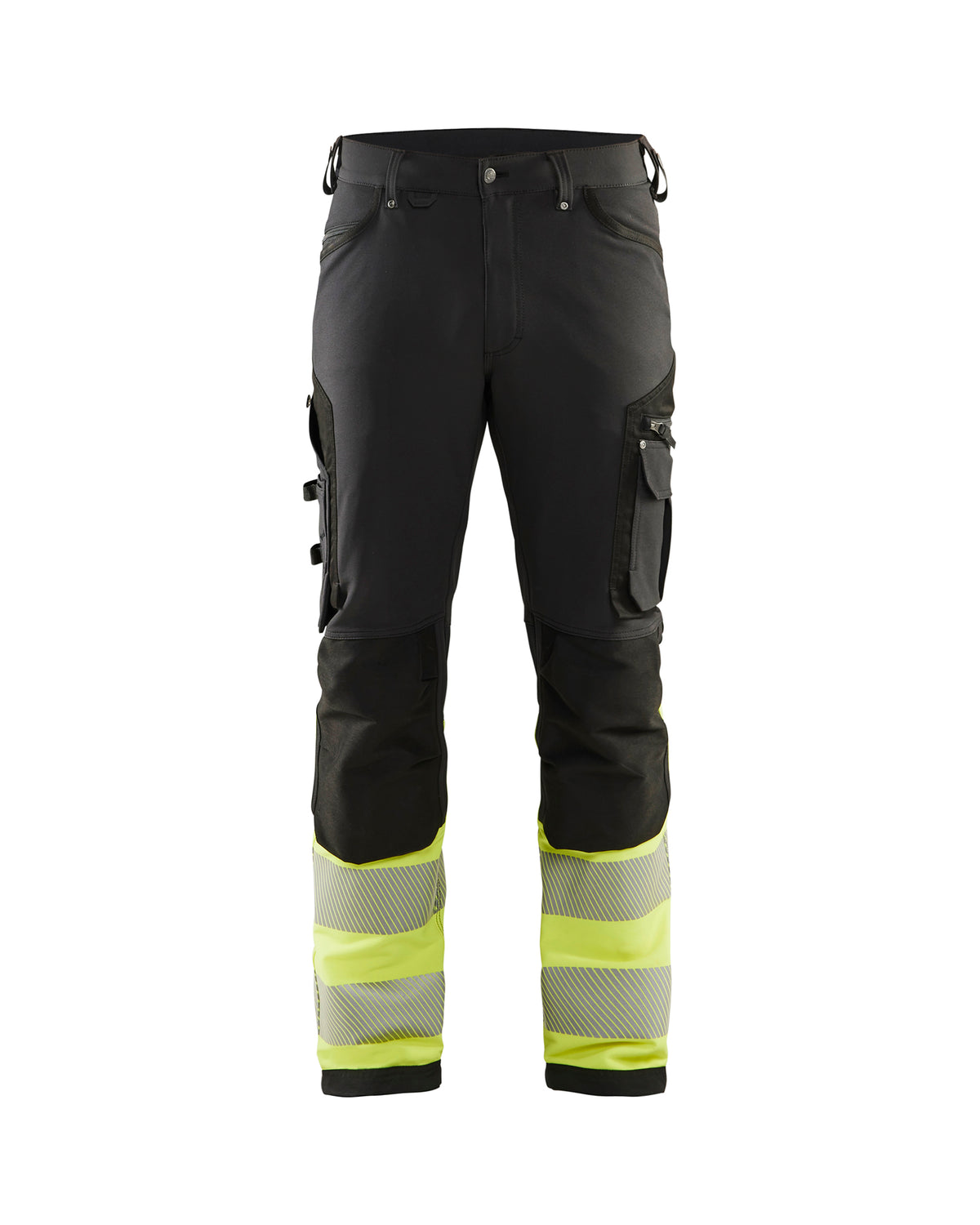 Werkbroek High-Visibility 1193 - Zwart/High Vis Geel