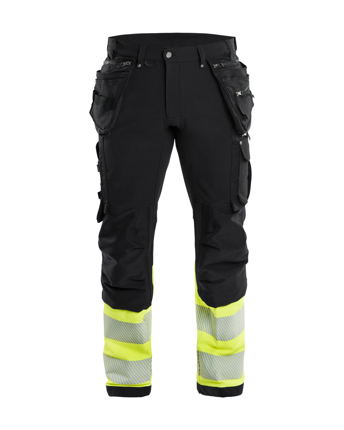 Werkbroek High-Visibility 1993 - Zwart/High Vis Geel