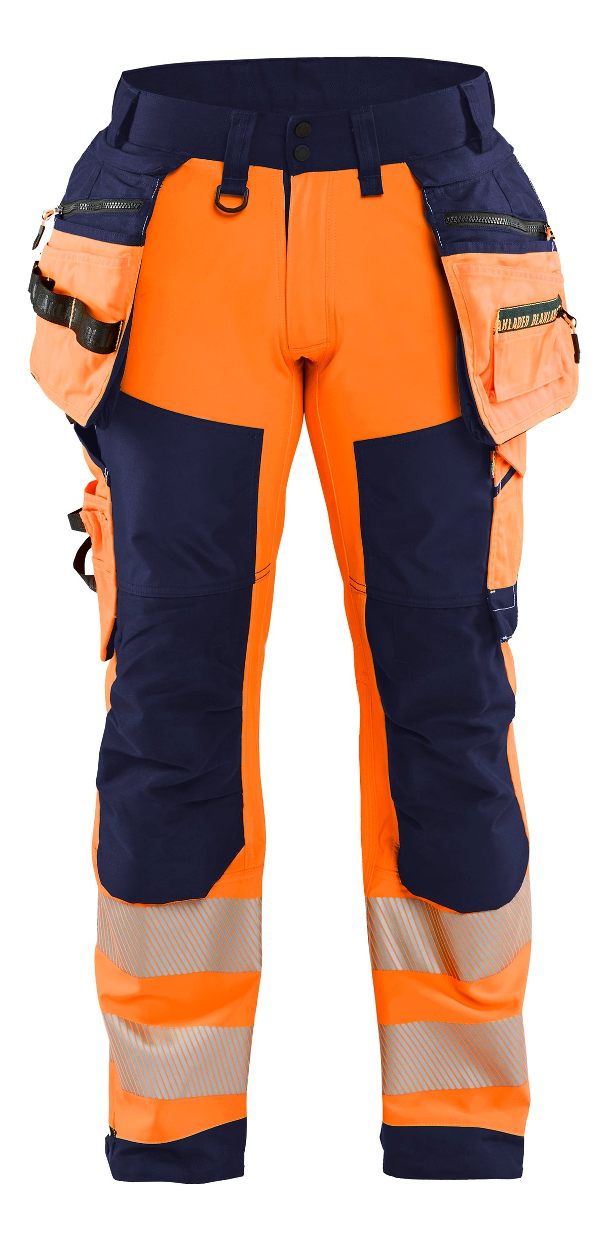 Werkbroek High-Visibility 1820 - High Vis Oranje/Marineblauw