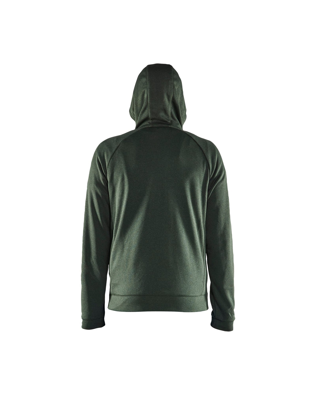 Hooded Hybride Sweatshirt met Rits 3463