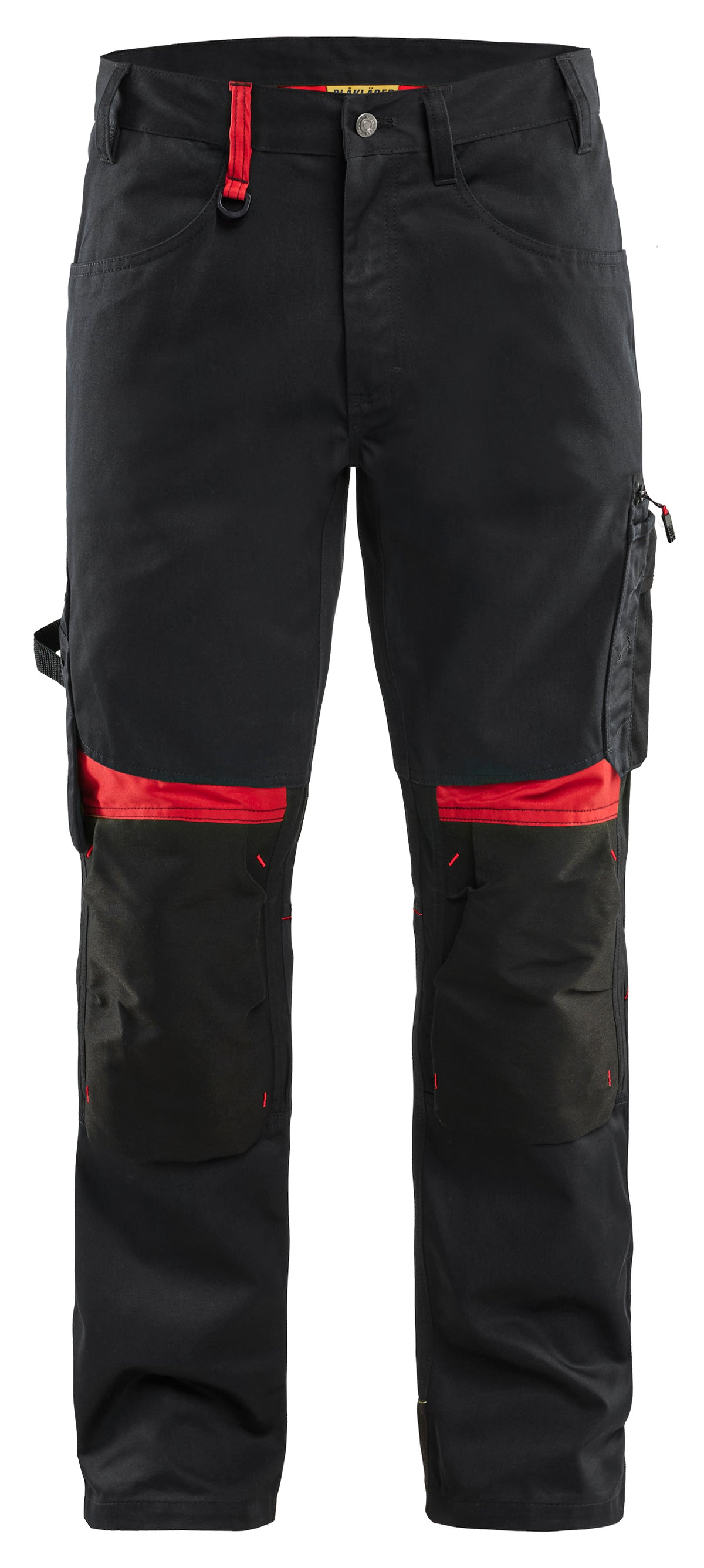 Werkbroek 1556 - Zwart/Rood