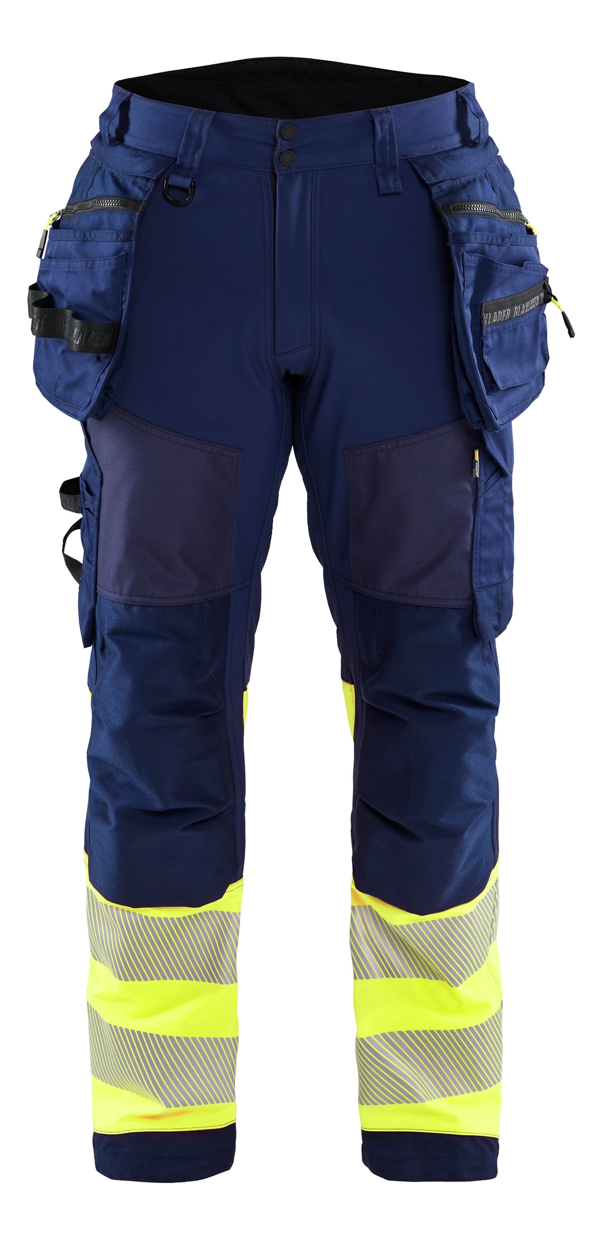 Werkbroek High-Visibility 1821 - Marine/High Vis Geel