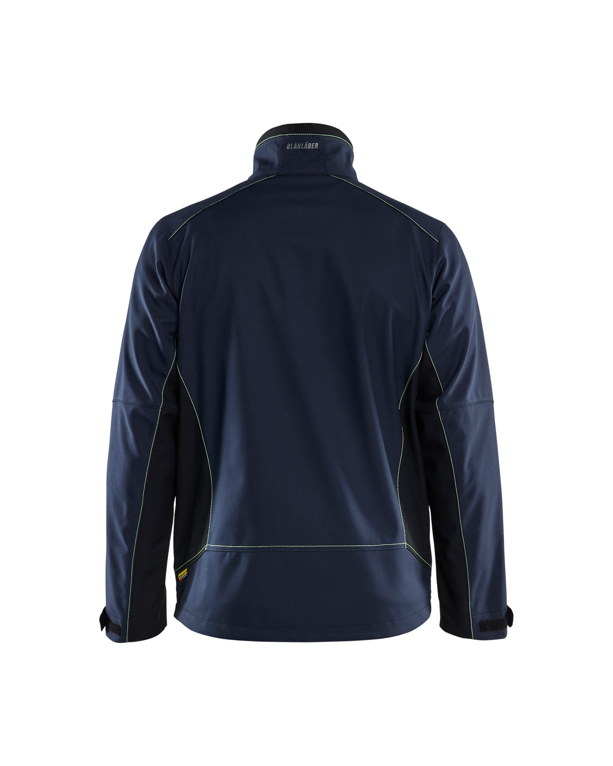 Softshell Jack 4950 - Donker marineblauw/High Vis Geel