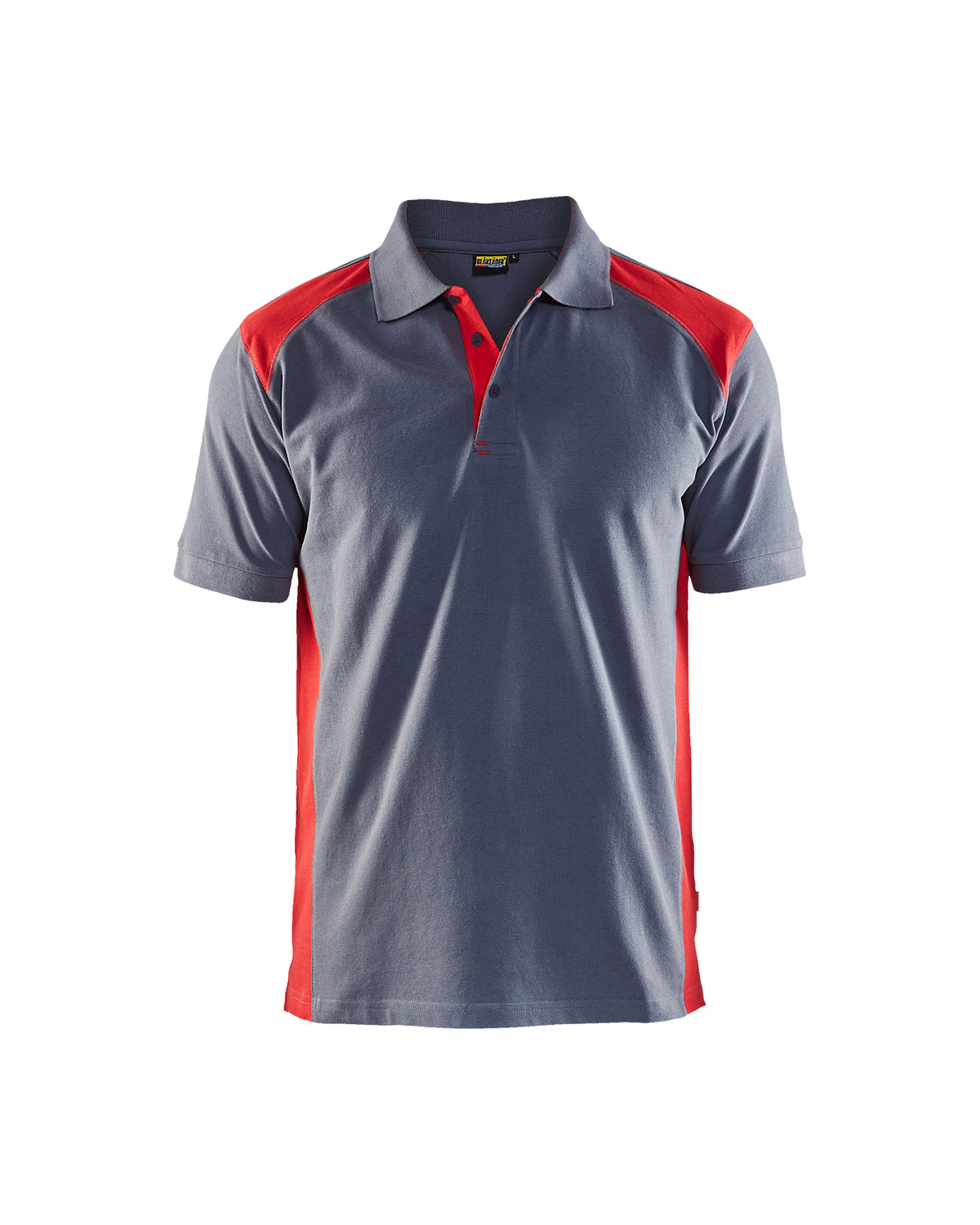 Poloshirt 3324 - Grijs/Rood