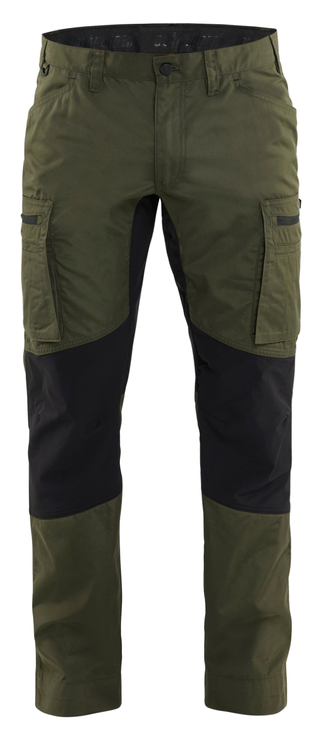 Service werkbroek stretch 1459 - Donker herfstgroen/Zwart