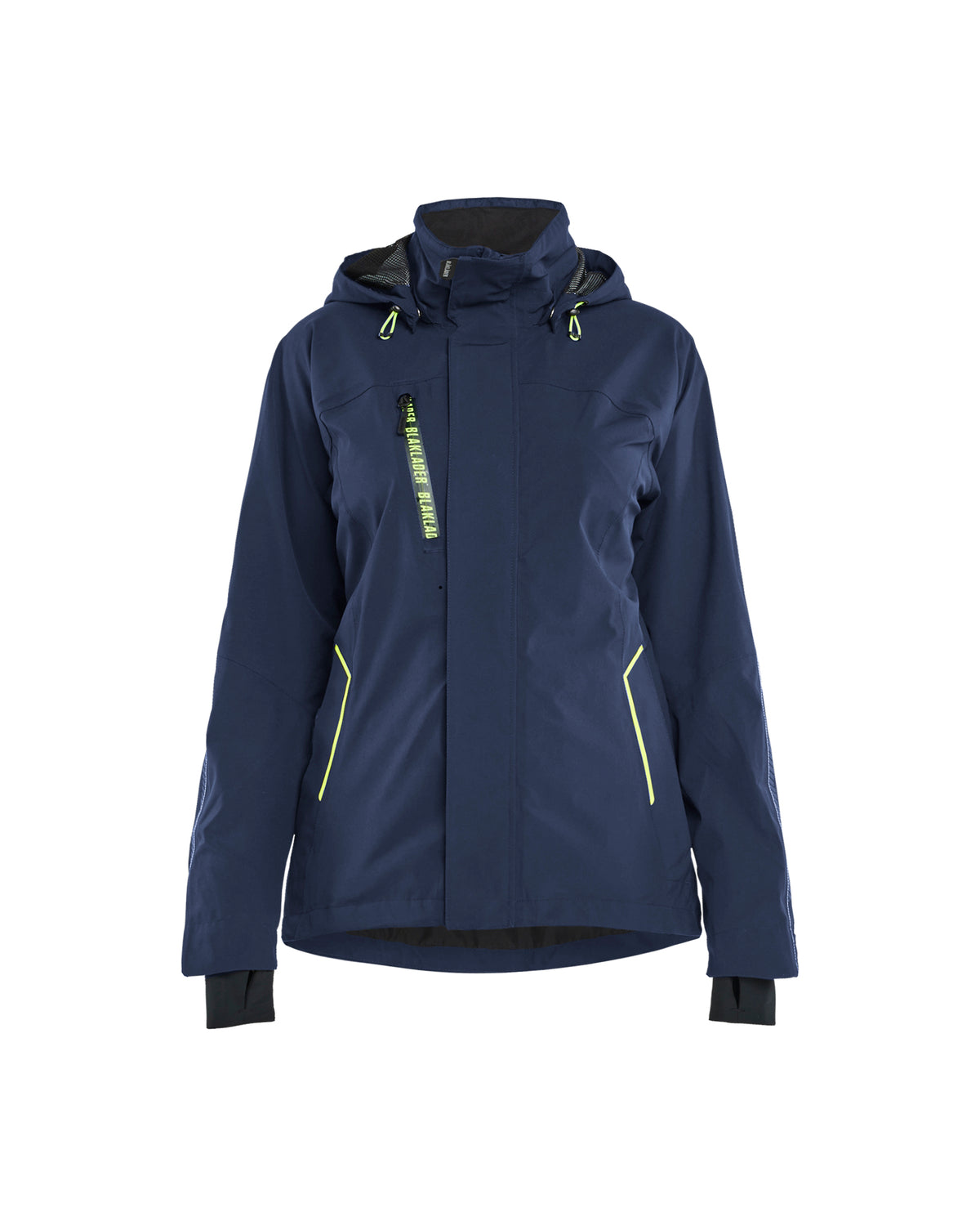 Shell Jack Dames 4403 - Donker marineblauw/High Vis Geel