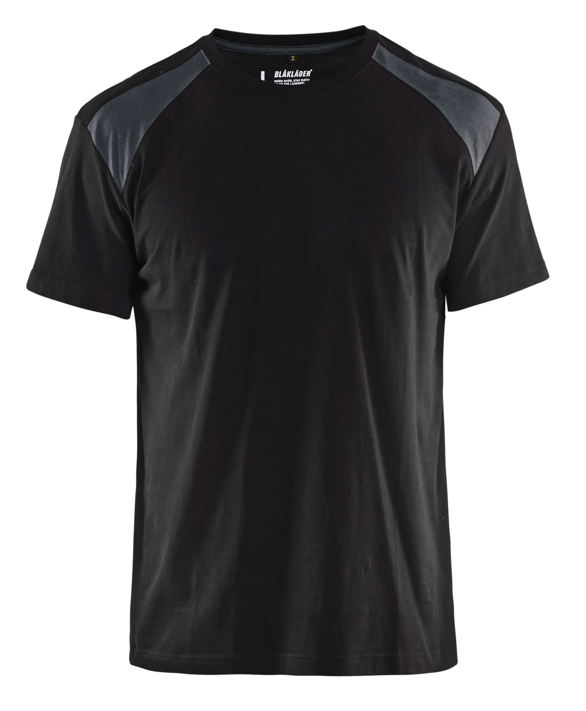 T-shirt Industrie 3379 - Zwart/Donkergrijs