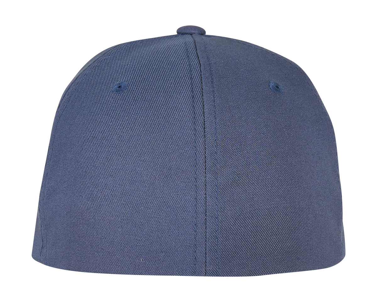 Flexfit cap 6100NU marineblauw achterkant