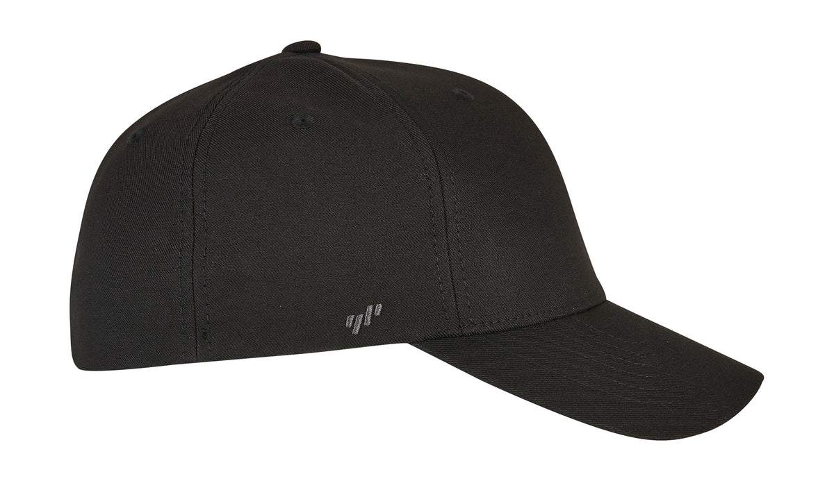 Flexfit cap 6100NU zwart rechterzijkant