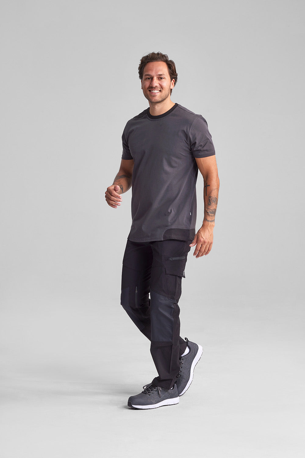 Trenton Two-Tone T-Shirt Korte Mouw