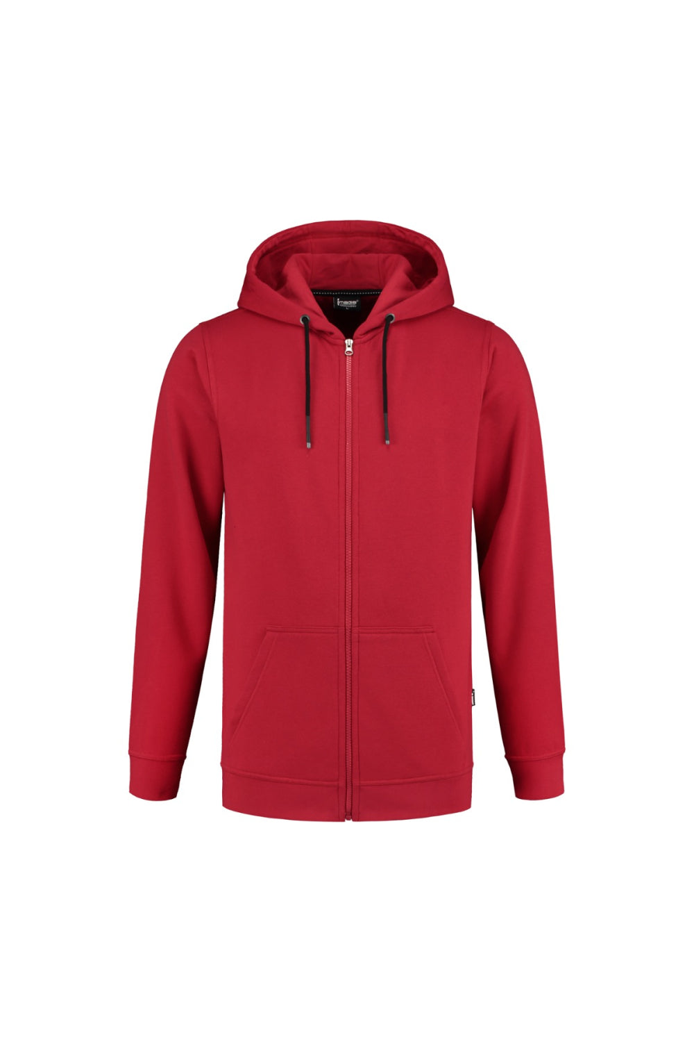 Hooded sweater met rits Sweeny - Rood