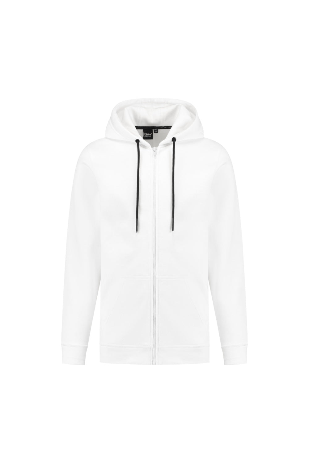 Hooded sweater met rits Sweeny - Wit