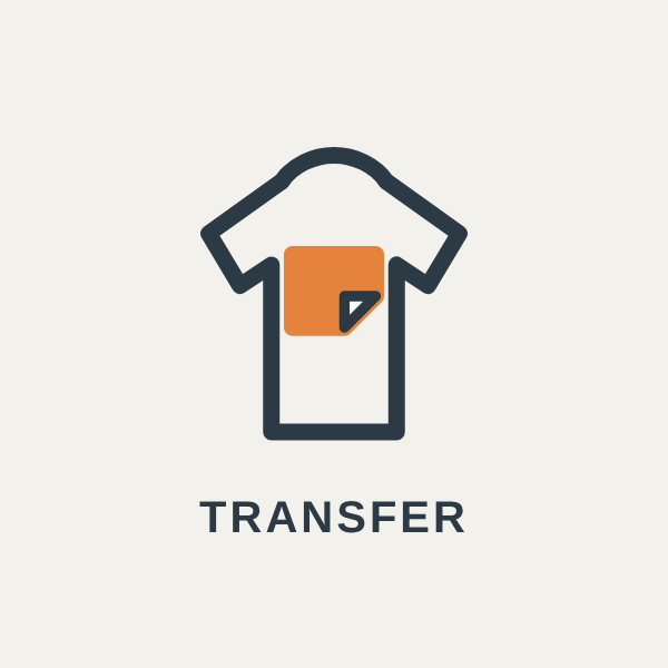 Personalisatie: transfer rugformaat XL