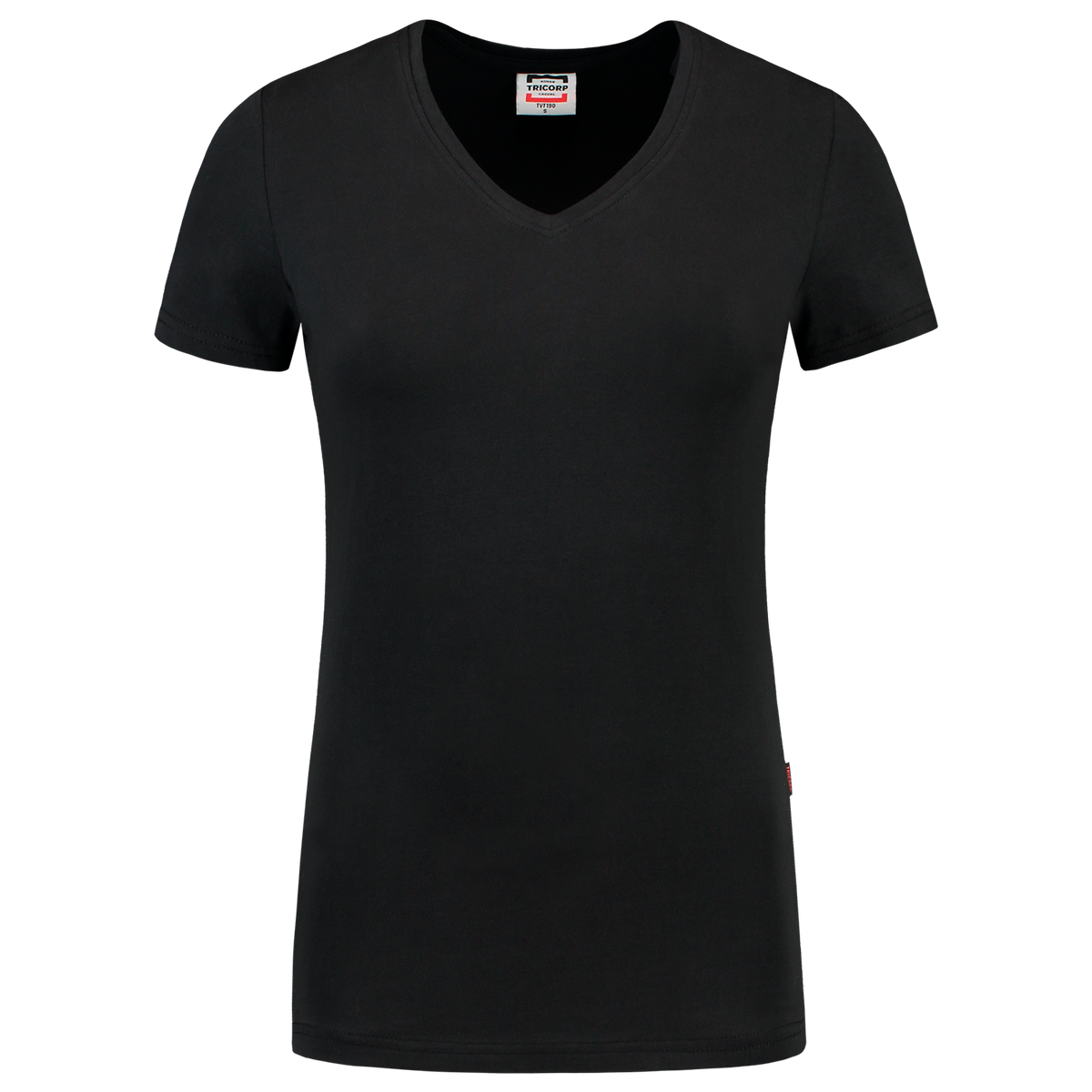 Tricorp T-shirt V Hals Fitted Dames 101008 Black T-shirts Army / XS,Army / S,Army / M,Army / L,Army / XL,Army / XXL,Black / XS,Black / S,Black / M,Black / L,Black / XL,Black / XXL,Darkgrey / XS,Darkgrey / S,Darkgrey / M,Darkgrey / L,Darkgrey / XL,Darkgrey / XXL,Fuchsia / XS,Fuchsia / S,Fuchsia / M,Fuchsia / L,Fuchsia / XL,Fuchsia / XXL,Ink / XS,Ink / S,Ink / M,Ink / L,Ink / XL,Ink / XXL,Lime / XS,Lime / S,Lime / M,Lime / L,Lime / XL,Lime / XXL,Navy / XS,Navy / S,Navy / M,Navy / L,Navy / XL,Navy / XXL,Orange