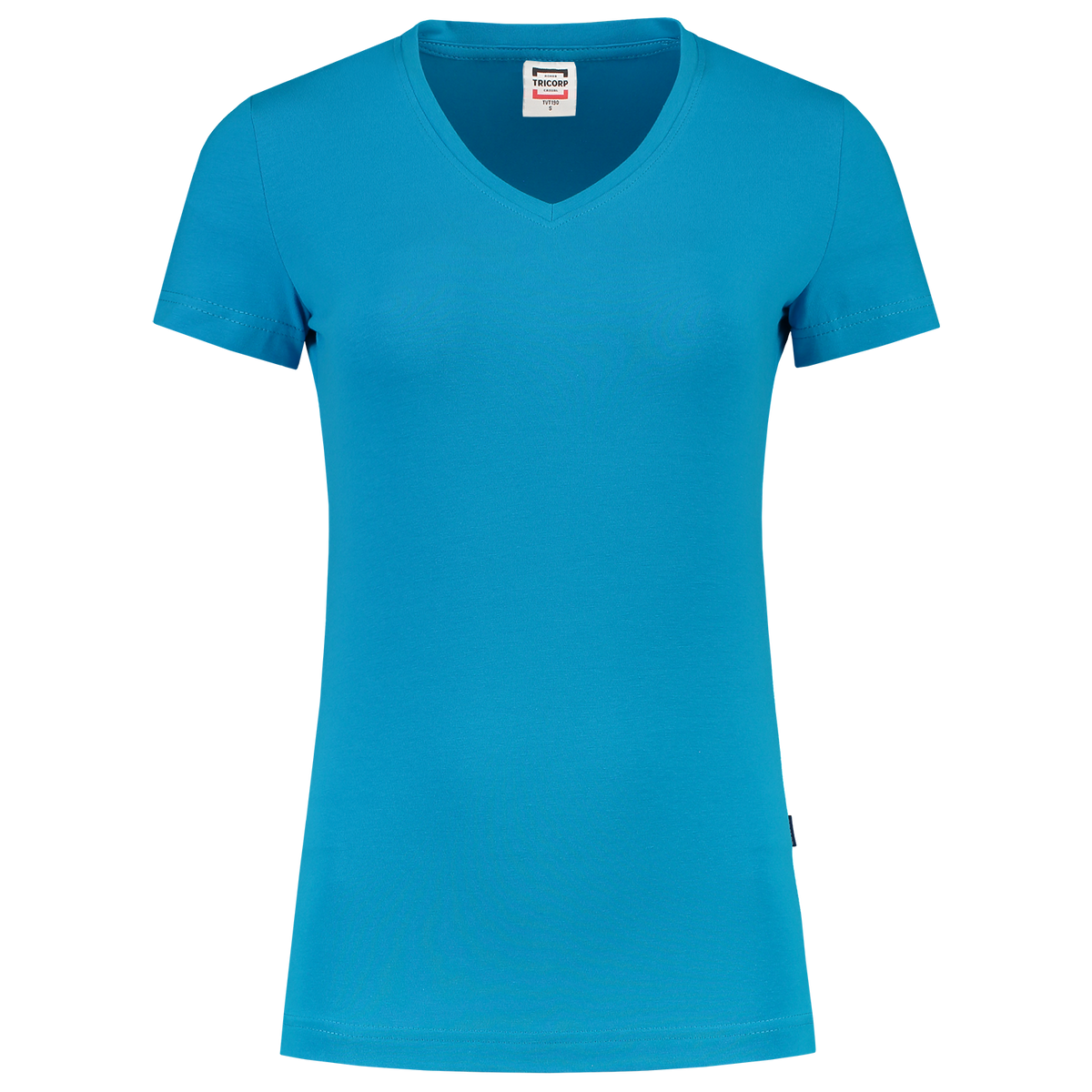 Tricorp T-shirt V Hals Fitted Dames 101008 Light Sea Green T-shirts Army / XS,Army / S,Army / M,Army / L,Army / XL,Army / XXL,Black / XS,Black / S,Black / M,Black / L,Black / XL,Black / XXL,Darkgrey / XS,Darkgrey / S,Darkgrey / M,Darkgrey / L,Darkgrey / XL,Darkgrey / XXL,Fuchsia / XS,Fuchsia / S,Fuchsia / M,Fuchsia / L,Fuchsia / XL,Fuchsia / XXL,Ink / XS,Ink / S,Ink / M,Ink / L,Ink / XL,Ink / XXL,Lime / XS,Lime / S,Lime / M,Lime / L,Lime / XL,Lime / XXL,Navy / XS,Navy / S,Navy / M,Navy / L,Navy / XL,Navy /