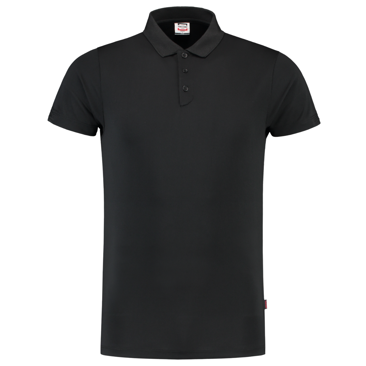 Tricorp Poloshirt Cooldry Bamboe Fitted 201001 Dark Slate Gray Black / XS,Black / S,Black / M,Black / L,Black / XL,Black / XXL,Black / 3XL,Black / 4XL