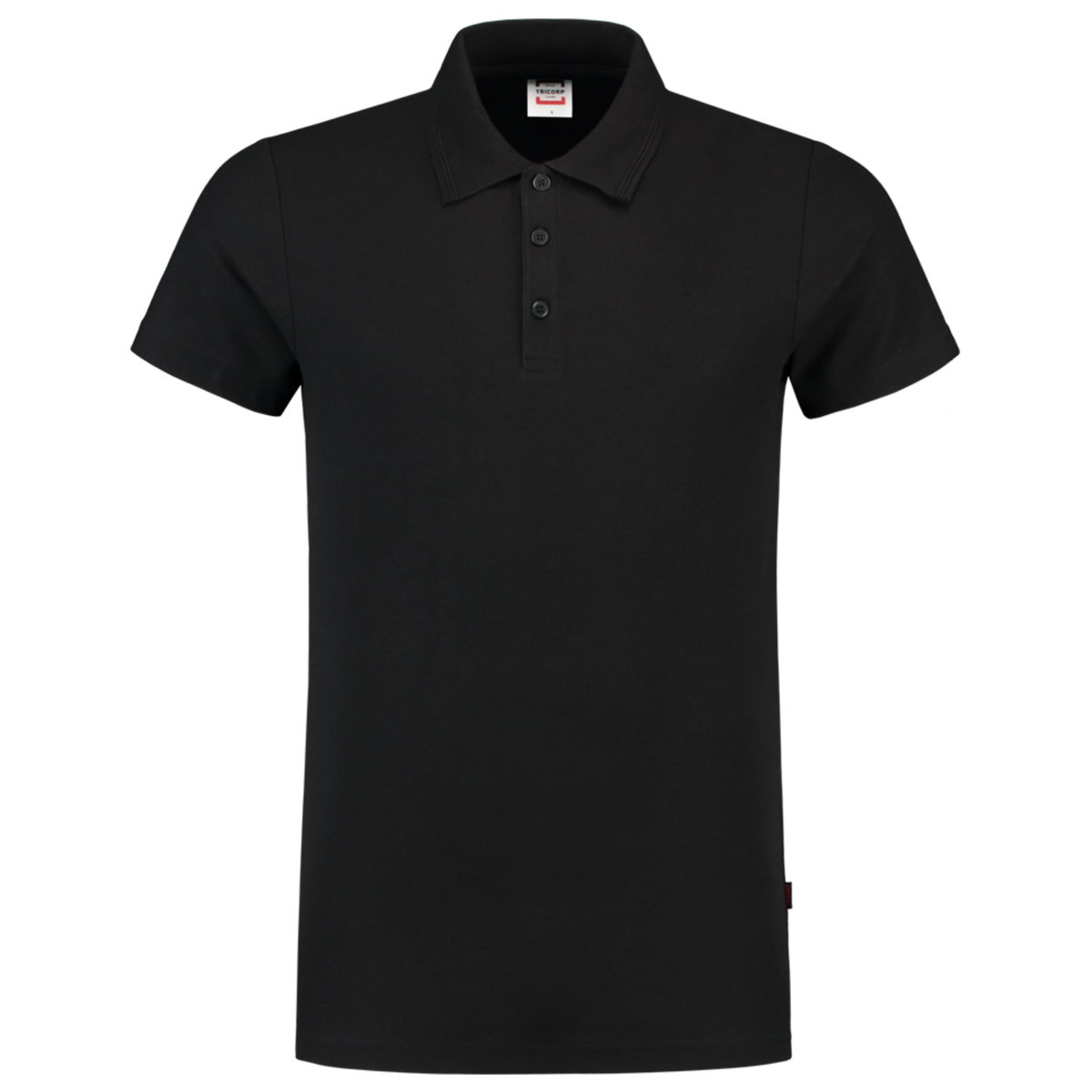 Tricorp Poloshirt Fitted 180 Gram 201005 Black Black / XS,Black / S,Black / M,Black / L,Black / XL,Black / XXL,Black / 3XL,Black / 4XL