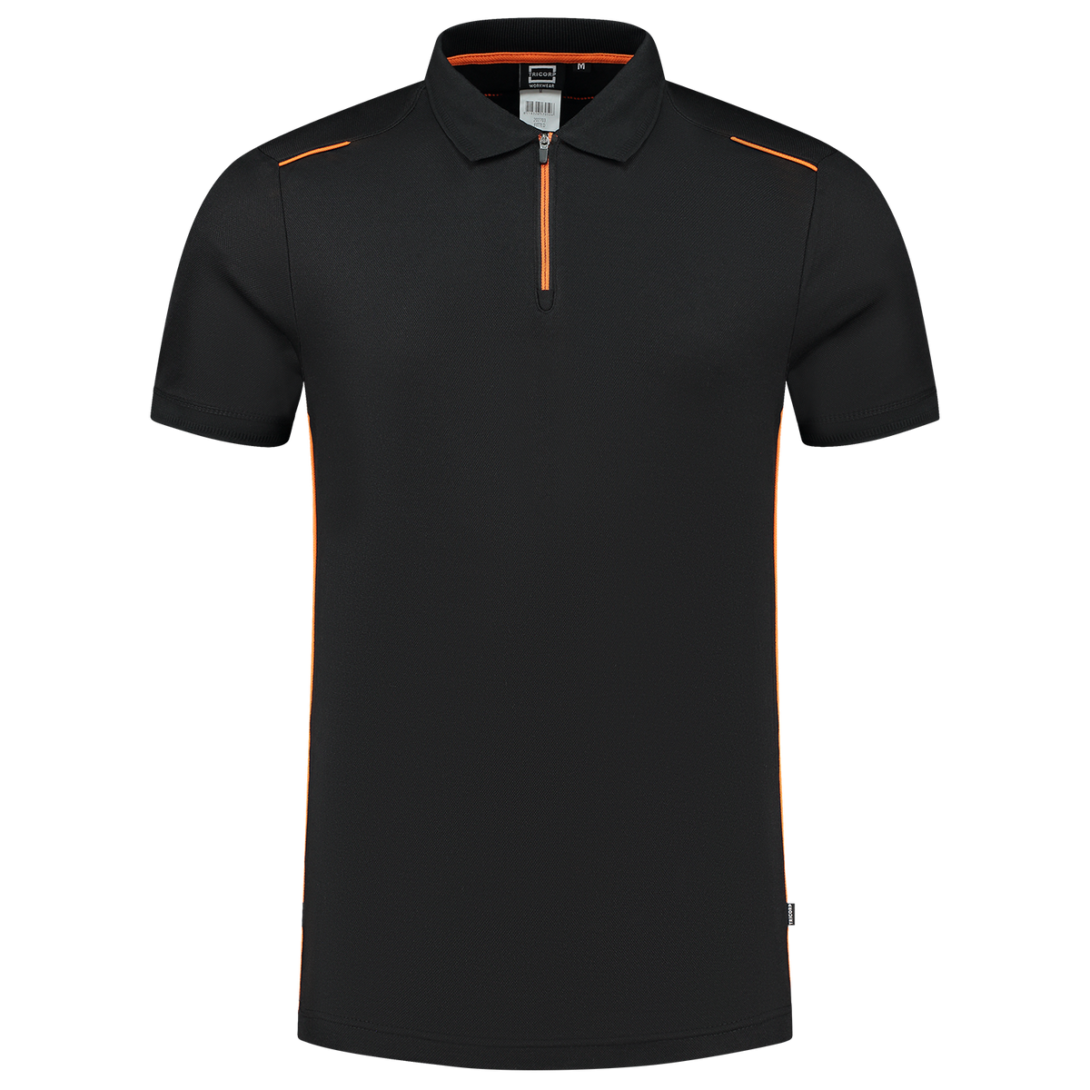 Tricorp Poloshirt Accent 202703 Black Poloshirts BlackOrange / 3XL,BlackOrange / L,BlackOrange / M,BlackOrange / S,BlackOrange / XL,BlackOrange / XS,BlackOrange / XXL