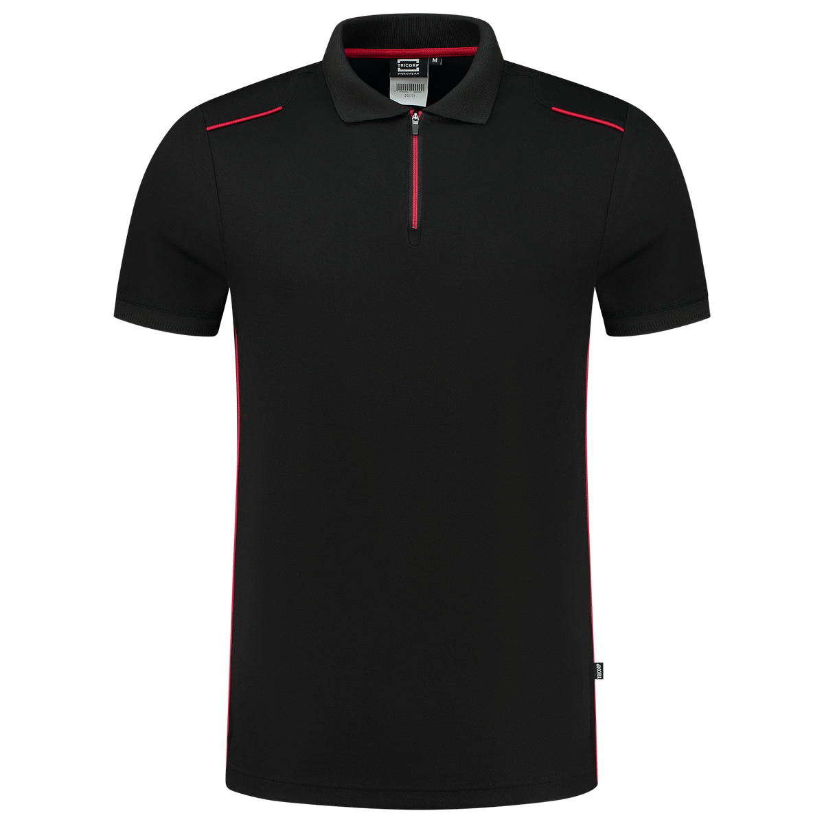 Tricorp Poloshirt Accent 202703 Black Poloshirts BlackRed / 3XL,BlackRed / L,BlackRed / M,BlackRed / S,BlackRed / XL,BlackRed / XS,BlackRed / XXL