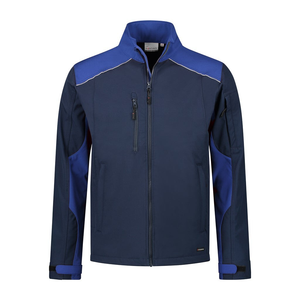 Santino Santino softshell Tour Dark Slate Gray Softshell Jack Real Navy / Royal Blue / S, M, L, XL, XXL, 3XL, 4XL, 5XL