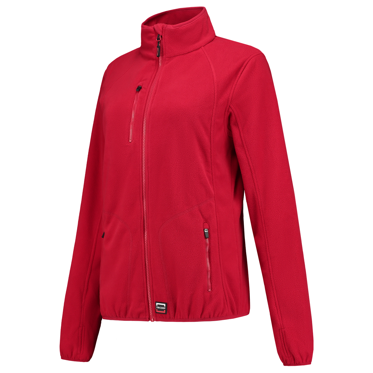 Tricorp Sweatvest Fleece Luxe Dames 301011 Firebrick Sweaters Red / 3XL,Red / L,Red / M,Red / S,Red / XL,Red / XS,Red / XXL