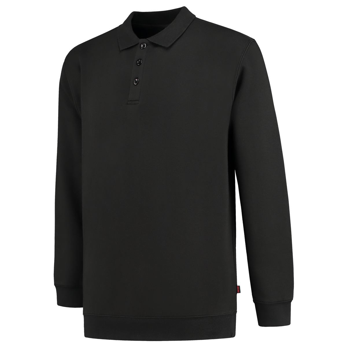Tricorp Polosweater Boord 60°C Wasbaar 301016 Dark Slate Gray Sweaters Black / 3XL,Black / L,Black / M,Black / S,Black / XL,Black / XS,Black / XXL