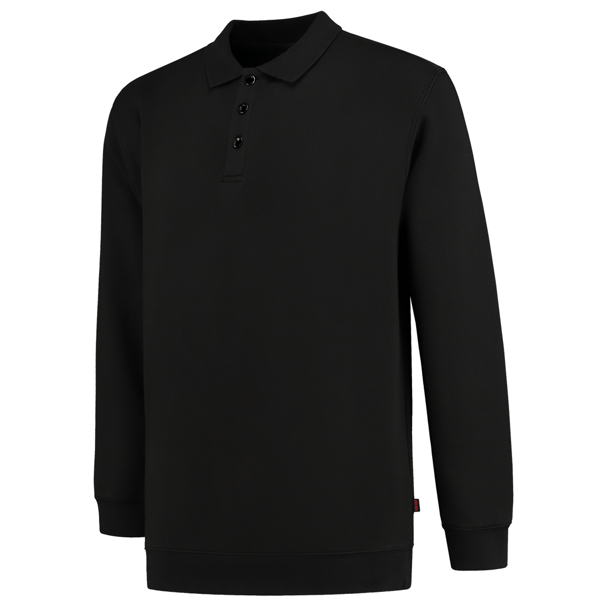 Tricorp Polosweater Boord 60°C Wasbaar 301016 Black Sweaters Midnightblack / 3XL,Midnightblack / L,Midnightblack / M,Midnightblack / S,Midnightblack / XL,Midnightblack / XS,Midnightblack / XXL
