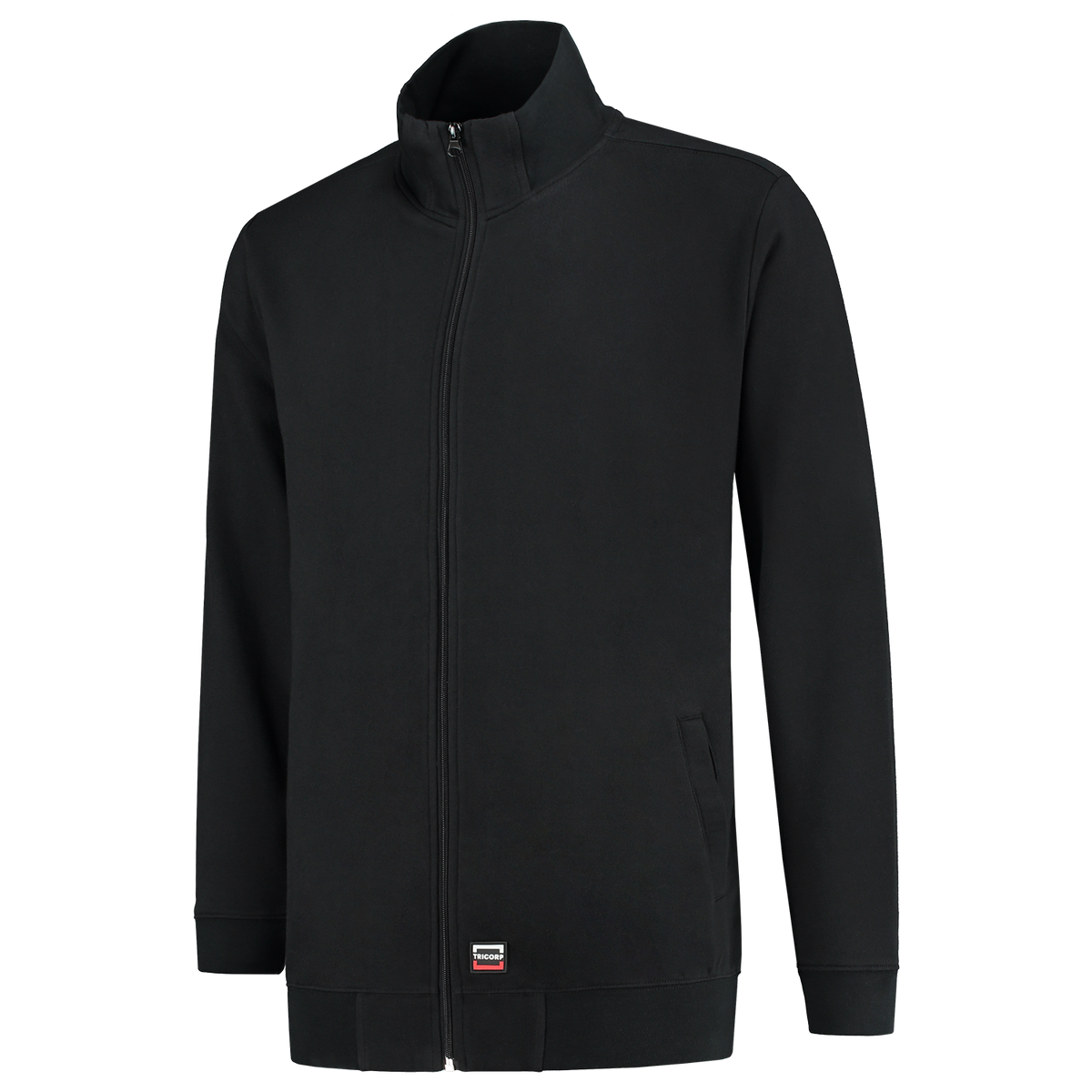 Tricorp Sweatvest 60°C Wasbaar 301017 Black Sweaters Black / 3XL,Black / L,Black / M,Black / S,Black / XL,Black / XS,Black / XXL,Black / 4XL