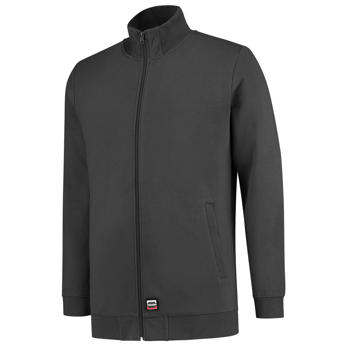 Tricorp Sweatvest 60°C Wasbaar 301017 Dark Slate Gray Sweaters Darkgrey / 3XL,Darkgrey / L,Darkgrey / M,Darkgrey / S,Darkgrey / XL,Darkgrey / XS,Darkgrey / XXL,Darkgrey / 4XL