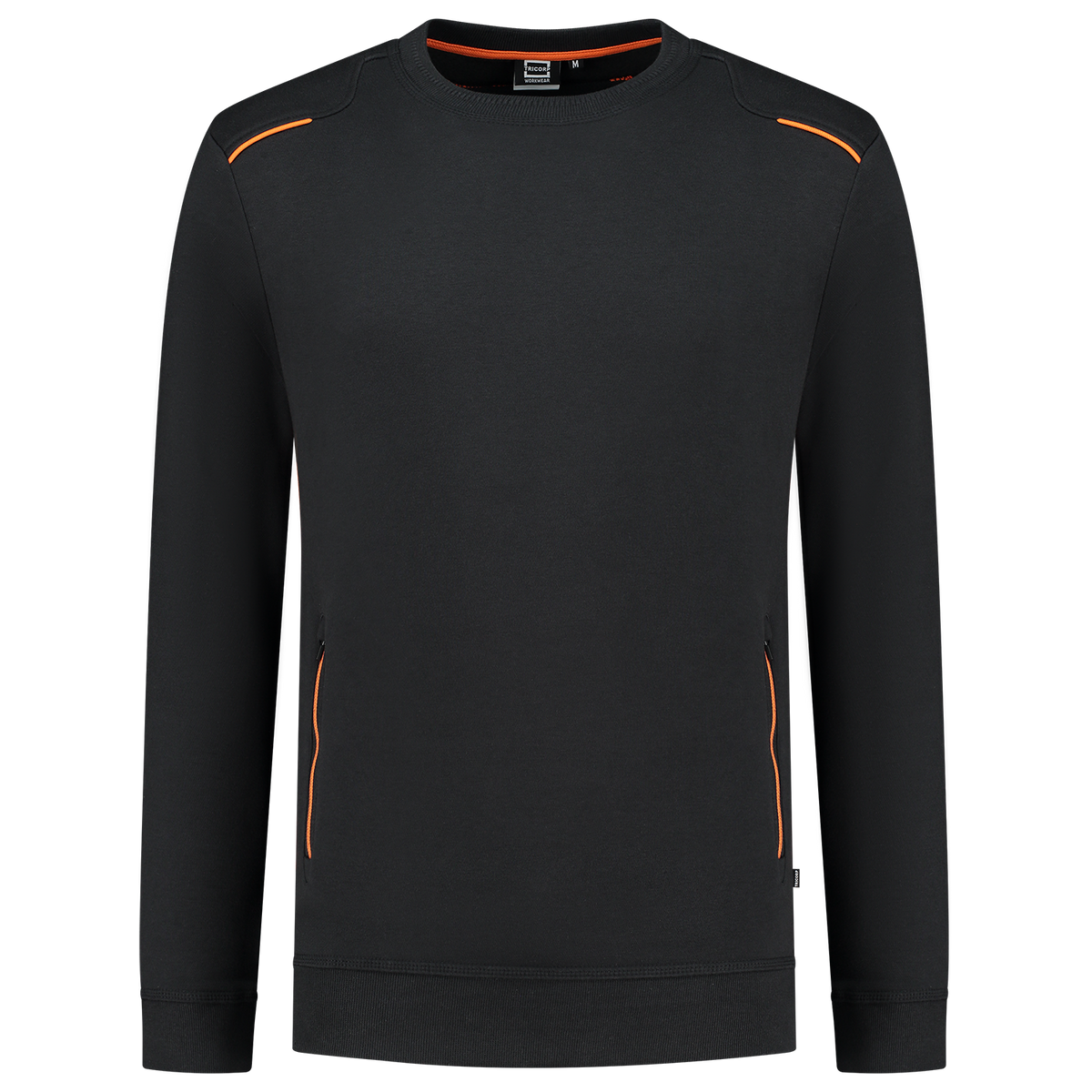 Tricorp Sweater Accent 302703 Dark Slate Gray Sweaters BlackOrange / 3XL,BlackOrange / L,BlackOrange / M,BlackOrange / S,BlackOrange / XL,BlackOrange / XS,BlackOrange / XXL