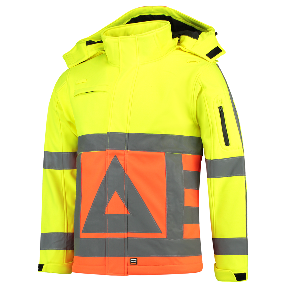 Tricorp Softshell Verkeersregelaar 403002 Dim Gray Jassen OrangeYellow / XS,OrangeYellow / S,OrangeYellow / M,OrangeYellow / L,OrangeYellow / XL,OrangeYellow / XXL,OrangeYellow / 3XL,OrangeYellow / 4XL
