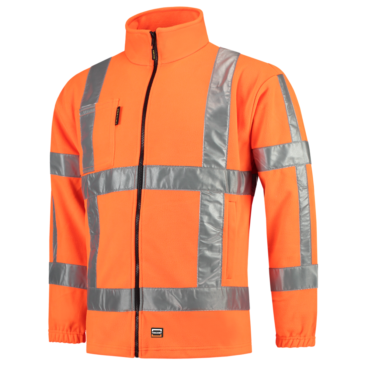 Tricorp Fleecejack RWS 403008 Coral Jassen Fluororange / XS,Fluororange / S,Fluororange / M,Fluororange / L,Fluororange / XL,Fluororange / XXL,Fluororange / 3XL,Fluororange / 4XL