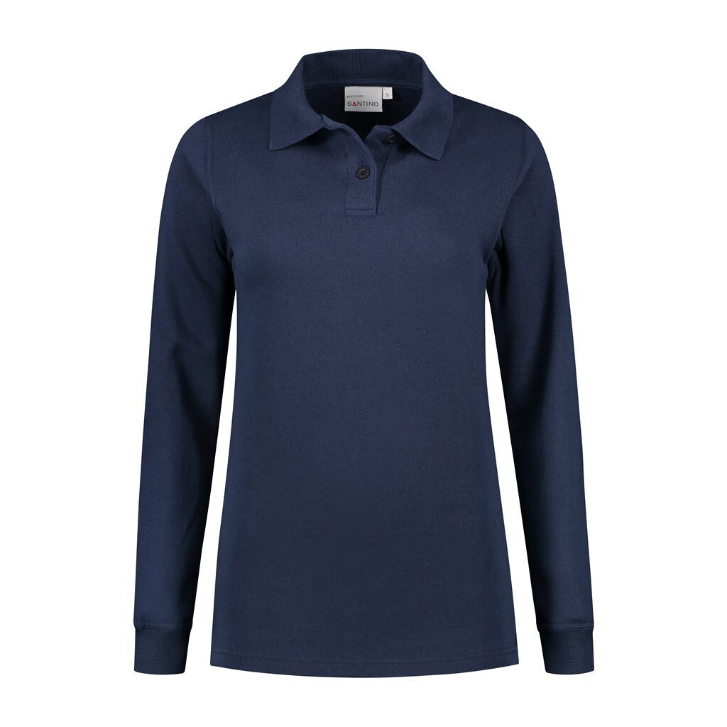 Santino Santino polosweater Polosweater Rick Ladies Dark Slate Gray Polosweater Real Navy / XS, S, M, L, XL, XXL