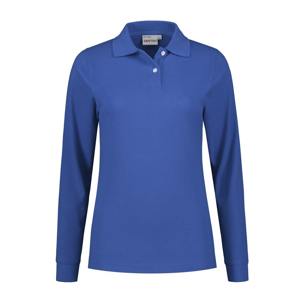 Santino Santino poloshirt Matt Ladies Dark Slate Blue Poloshirt Royal Blue / XS, S, M, L, XL, XXL