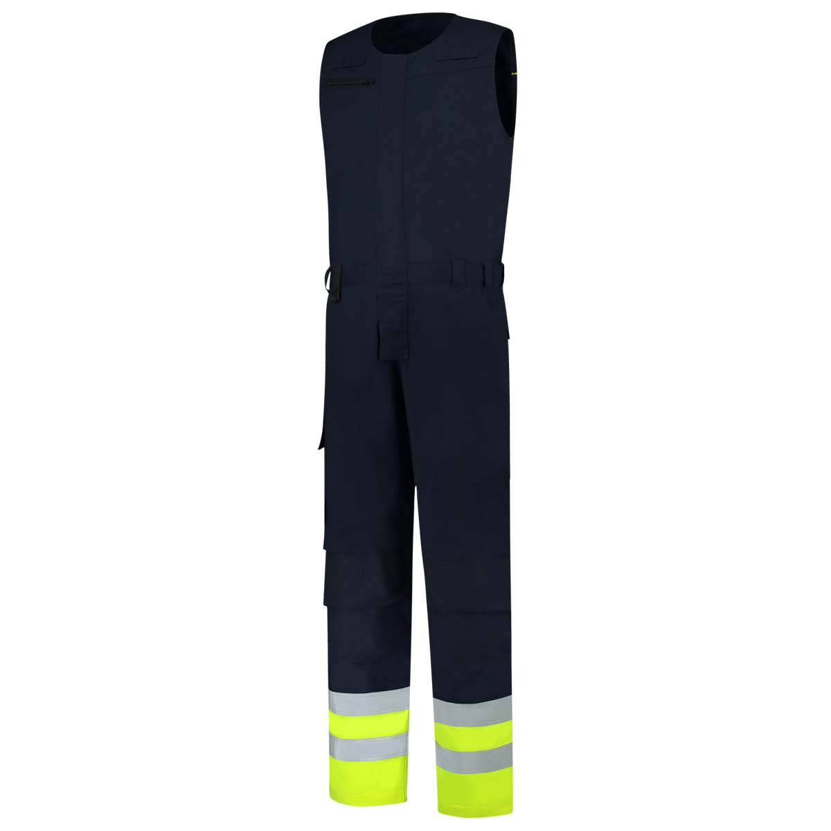 Tricorp Bodybroek High Vis 753007 Black Overalls Ink Fluor yellow / 42