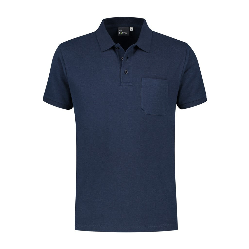 Santino Santino poloshirt Milan Dark Slate Gray Poloshirt Real Navy / S, M, L, XL, XXL, 3XL, 4XL, 5XL, 7XL