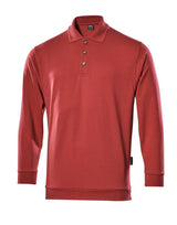 Polosweatshirt 00785 - 02 - rood