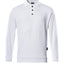 Polosweatshirt 00785 - 06 - wit