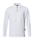 Polosweatshirt 00785 - 06 - wit