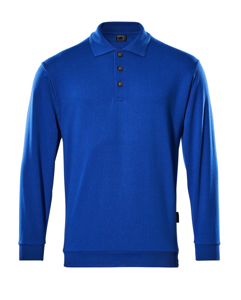 Polosweatshirt 00785 - 11 - korenblauw