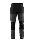 Service Werkbroek Stretch Dames 7166 - Medium grijs/Zwart
