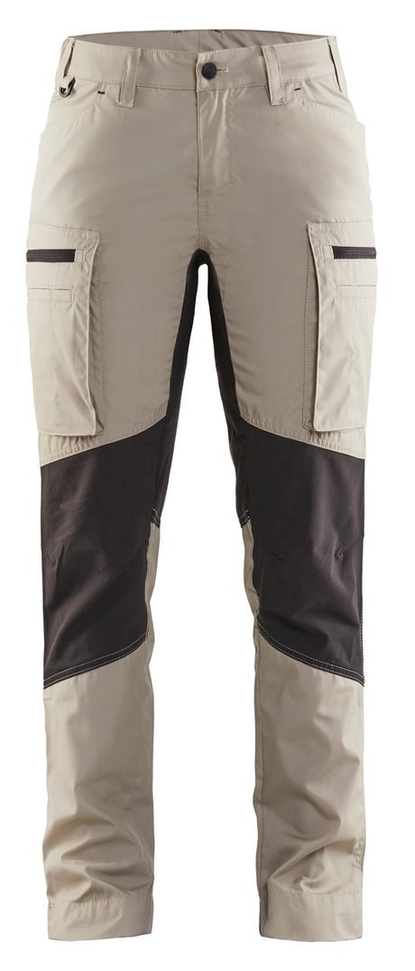 Service werkbroek Stretch Dames 7159 - Stone/Zwart